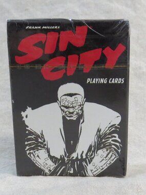 Frank Miller's Comics Sin City Playing Card deck NEW - Sealed